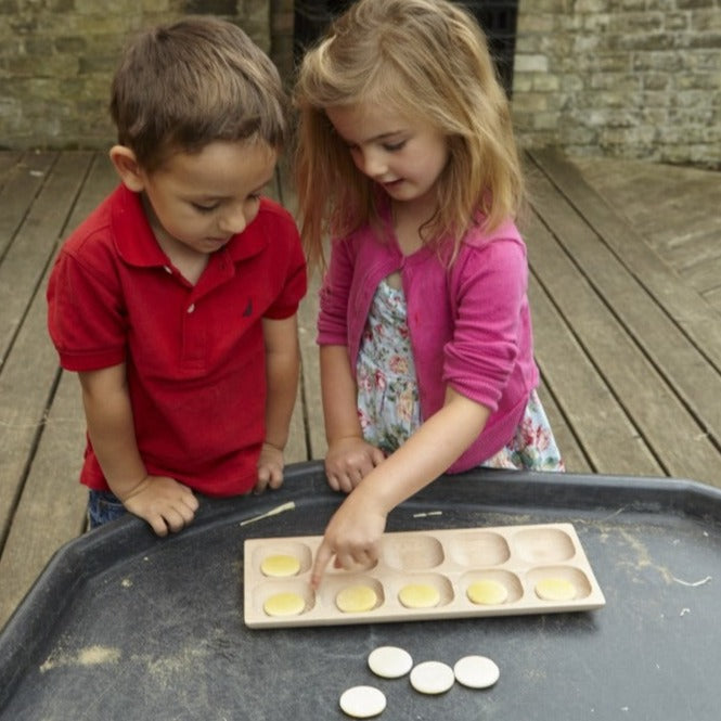 10 Frame Tray, 10 Frame Tray,Wooden 10 Frame Tray,Natural Tinker Tray,Tinker tray,sensory tinker tray,wooden tinker tray,tinker tray play ideas, 10 Frame Tray,The 10 Frame Tray is a thoughtfully crafted educational tool designed to support early maths learning in a highly visual and hands-on manner. Perfect for classrooms, nurseries, or home learning environments, this tray offers a practical and engaging way for children to grasp essentialThe 10 Frame Tray is a thoughtfully crafted educational tool designe