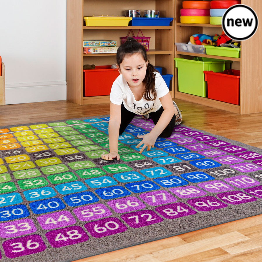 100 Square Multiplication Grid Carpet, 100 Square Multiplication Grid Carpet, Learning carpets, Education carpets, School mats, Learning mats, Learning rugs,math carpets,school carpets,school carpets and rugs,learning rugs,learning carpets, 100 Square Multiplication Grid Carpet,The 100 Square Multiplication Grid Carpet encourages numeracy skills with these thick and soft Counting and Multiplication carpets. The 100 Square Multiplication Grid Carpet is perfect for teaching Mathematics and can also be used to