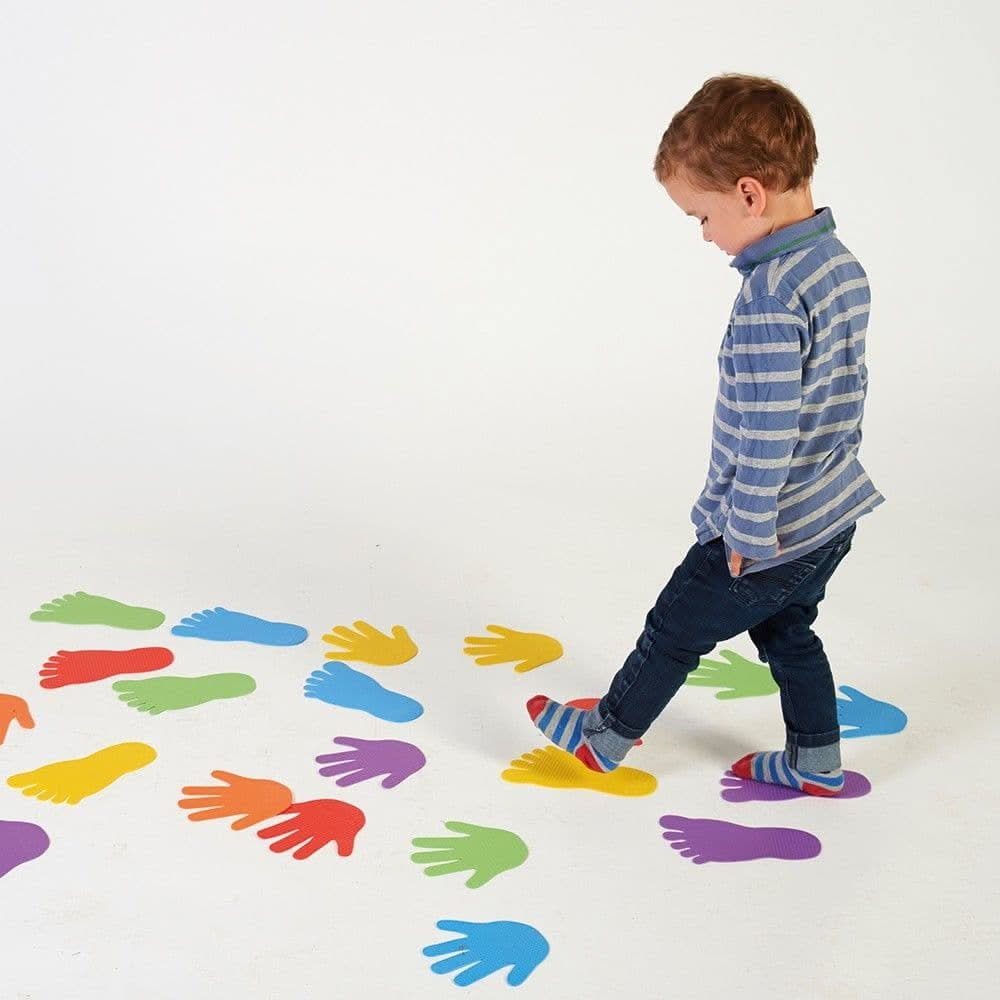 12 Pack Foot Markers, Foot Markers Pack of 12,special needs games,special needs exercise,sensory foot markers toys,special needs physical therapy toys, 12 Pack Foot Markers,The 12 Pack Foot Markers can be used indoor or outdoor, making them a versatile tool for sensory exploration and development. With their varied textures, they engage different senses and promote sensory processing, hand-eye coordination, and balance skills. The 12 Pack Foot Markers are perfect for children of all ages ,12 PackThe 12 Pack