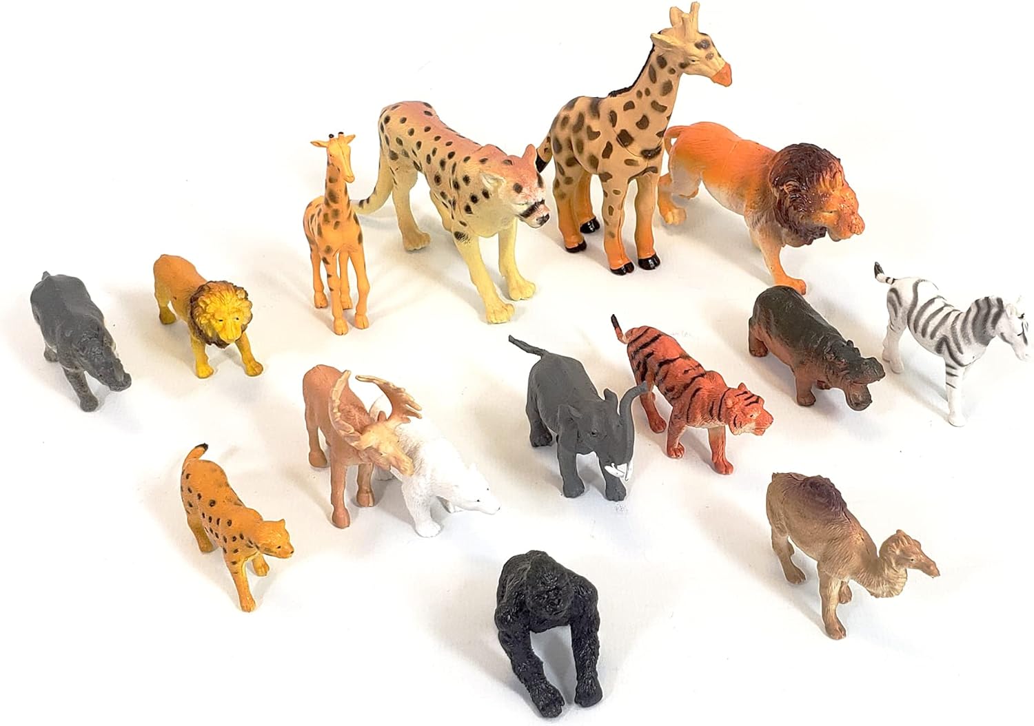 15 Piece Animal Tub - Wild Animals, 15 Piece Animal Tub - Wild Animals,Wildlife play figures,Wildlife animal set,Wildlife toys,Wildlife play mat,Wildlife pretend play,Wildlife play set, 15 Piece Animal Tub - Wild Animals,Wild Animals Play Set: Ignite Imaginative Play The Wild Animals Play Set is a fantastic addition to any child’s toy collection, designed to inspire creativity and hours of imaginative fun. Perfect for young adventurers, this 15-piece set includes beautifully crafted animal figures and a fol