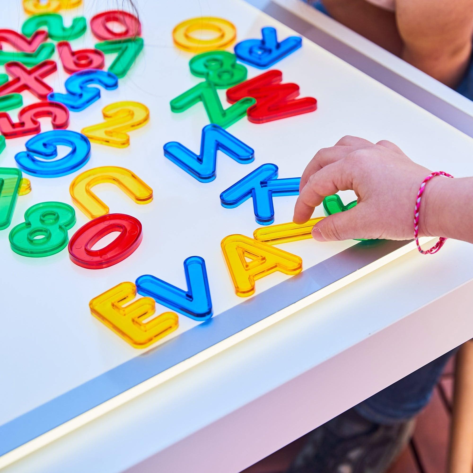 26 Pack Transparent Letters, Transparent Letters 26 pieces,light panel resources,light exploration primary school,primary school resources,light and sound resources for schools, 26 Pack Transparent Letters,A set of 26 colourful, transparent letters for sensory light boxes. Each of the Transparent Letters measures approximately 5cm high. The Transparent Letters - Pk26 are excellent for promoting letter recognition in young children. Through playing with these Transparent Letters - Pk26 on the light box, chil