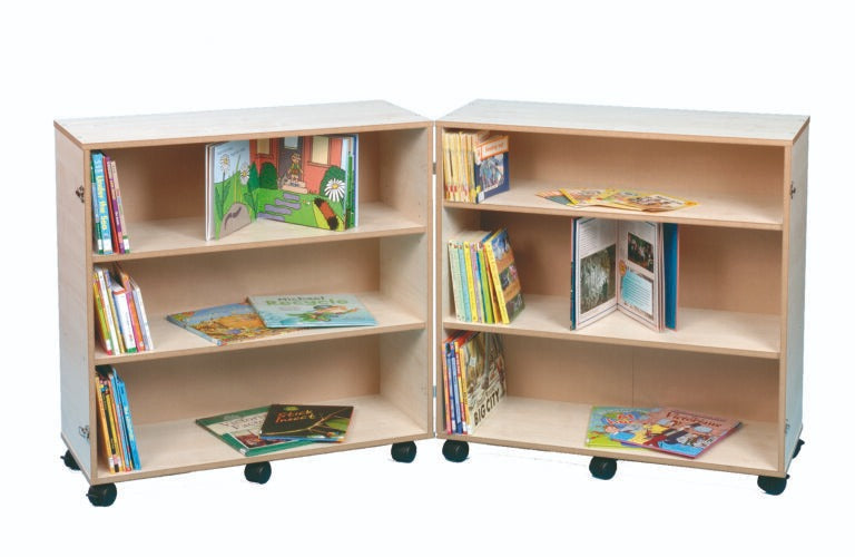 3 Shelf Bookcase Hinged, 3 Shelf Bookcase Hinged ,Classroom Bookcase,Classroom Hinged Bookcase,Book storage, 3 Shelf Bookcase Hinged,The 3 Shelf Bookcase Hinged offers a practical and versatile solution for educational settings such as Early Years Foundation Stage (EYFS) classrooms. Designed with functionality and safety in mind, this double-sided bookcase maximises space while providing an ample storage area for books, learning materials, and more.,3 Shelf Bookcase HingedThe 3 Shelf Bookcase Hinged offers 