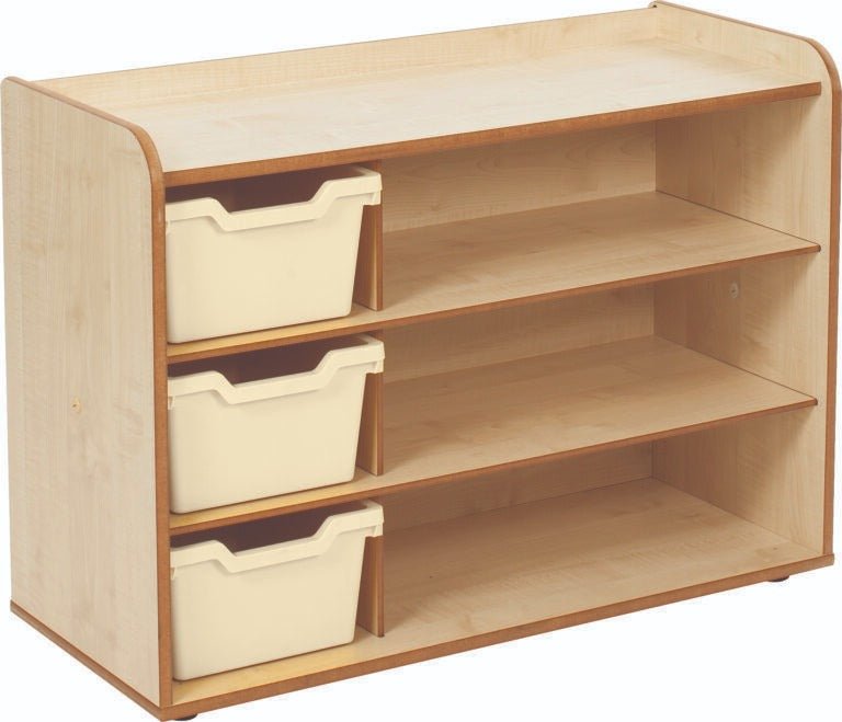 3 Tray Unit with Shelves and Magnolia Trays, 3 Tray Unit with Shelves and Magnolia Trays,School storage equipment,school storage cabinets,school storage TTS, 3 Tray Unit with Shelves and Magnolia Trays,The Solway range includes a quality selection of play, reading and tray storage units. Every 3 Tray Unit with Shelves and Magnolia Tray unit comes with connectors so they can be attached together. The 3 Tray Unit with Shelves and Magnolia Trays are designed to be easily accessible, safe and to encourage indep