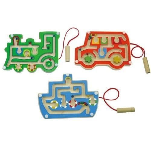 3 Pack Wooden Magnetic Labyrinth, 3 Pack Wooden Magnetic Labyrinth,Wooden LABYRINTH toy game,TTS education discount.tts school discount,tts discount code,tts school supplies,tts discount,tts schools, 3 Pack Wooden Magnetic Labyrinth,The Wooden Magnetic Labyrinth set is a game of skill and concentration. Using the magnetic pen attached to the board, children must guide the coloured wooden beads around the maze, directing them into the correctly coloured slot. Once the final bead has been placed into the corr