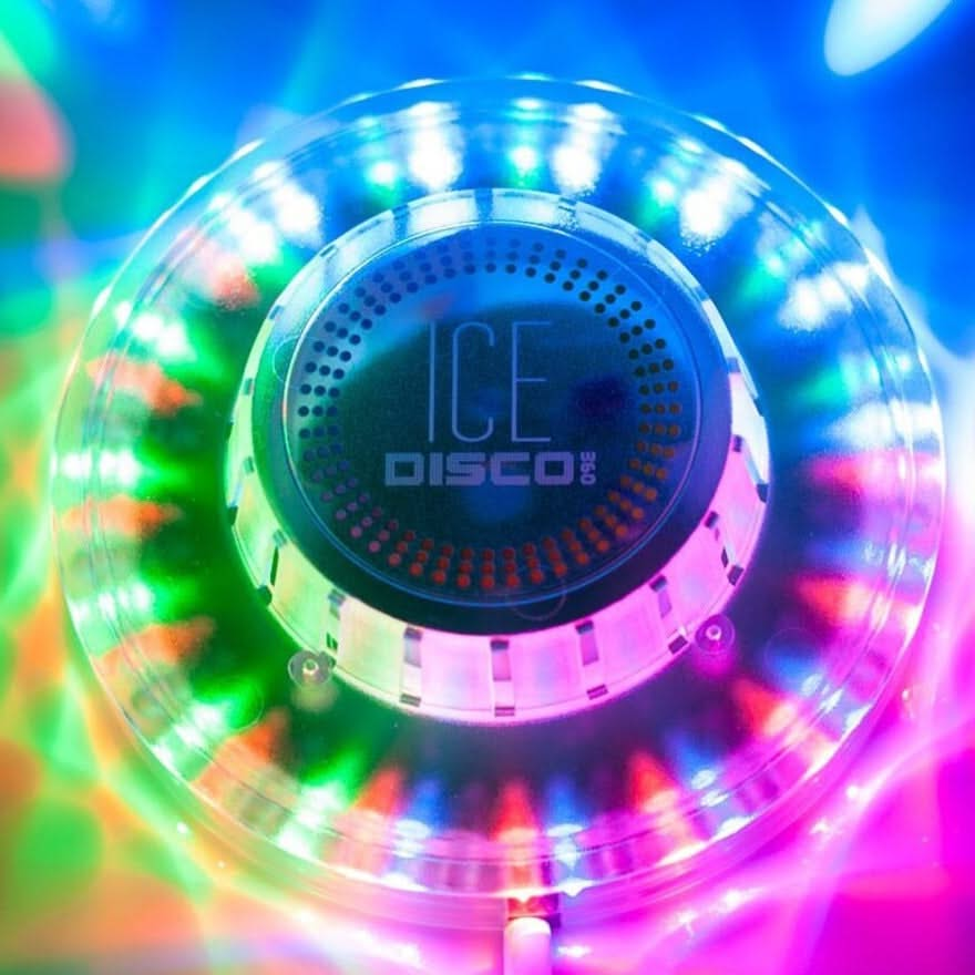 360 Disco Ice Light, DISCO 360 ICE,Disco ice light,disco ice light spinner,disco 360 ice light,red5 disco ice light,ice lite, 360 Disco Ice Light,Transform your party space into a dazzling display with the Disco Ice Light! Equipped with 48 vibrant LEDs in red, green, and blue, this compact light device offers a 360-degree explosion of colour. Whether it's a birthday, a dance party, or a simple get-together, the Disco Ice Light provides the perfect atmosphere. 36,360 DiscoTransform your party space into a da