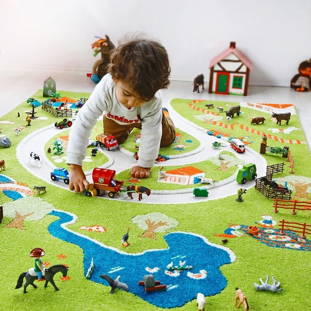 3D Farm Play Rug, 3D Farm Play Rug,Childrens classroom carpets,classroom rugs,classroom carpets,classroom rugs,classroom mats, 3D Farm Play Rug,Introducing the 3D Farm Play Rug - a revolutionary addition to children's playtime. This unique and highly innovative play rug takes their imagination to new heights with its fascinating three-dimensional aspect.Crafted with the utmost quality and attention to detail, the 3D Farm Play Rug features a thick, wool-like pi,3D Farm Play RugIntroducing the 3D Farm Play Ru