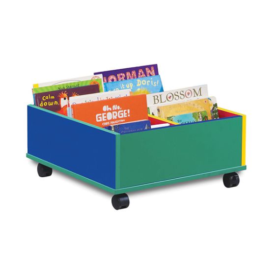 4 Bay Monarch Kinderbox Colourful Storage Unit, 4 Bay Monarch Kinderbox Colourful Tray Storage Unit - Mobile,School book storage, 4 Bay Monarch Kinderbox Colourful Storage Unit,This colourful kinderbox with 4 bays is guaranteed to brighten up any classroom, playroom or bedroom ! Designed for the younger user it is robust and fun to ensure years of practical storage use. Delivered fully assembled 4 bay kinderbox Coloured panels are supplied as shown Fully mobile on castorsThis colourful kinderbox with 4 bays