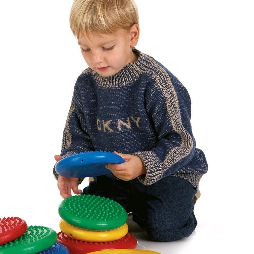 4 Pack Textured Balancing Discs, 4 Pack Textured Balancing Discs,sensory balance toys,balancing games,special needs balancing toys,Weplay balancing clouds, 4 Pack Textured Balancing Discs,Step up your exercise and sensory stimulation game with our Textured Balancing Discs. Designed for multifaceted use—from strength training to sensory stimulation—these discs are a must-have for anyone looking to enhance their physical and sensory experiences. Textured Balancing Discs Features: Versatile Design:Step up your