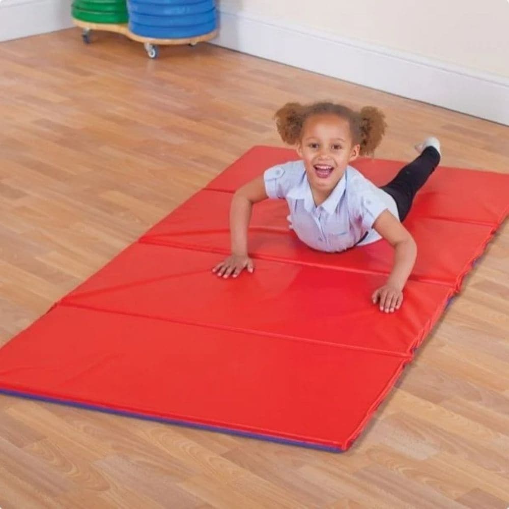 4 Section Folding Tumble Mat Pack of 5, 4 Section Folding Tumble Mat Pack of 5,Tumble Mats Pack of 5,toddler sleep mat,toddler nap mat,toddler sleeping mat,sleeping mats for nurseries,nursery equipment, 4 Section Folding Tumble Mat Pack of 5,Brightly coloured ,versatile 4 section tumble mats ideal for group activities and physical play The Tumble Mats Pack of 5 are suitable for use indoors or outdoors for physical play, basic gymnastics and around activity toys. The Tumble Mats Pack of 5 areBrightly coloure