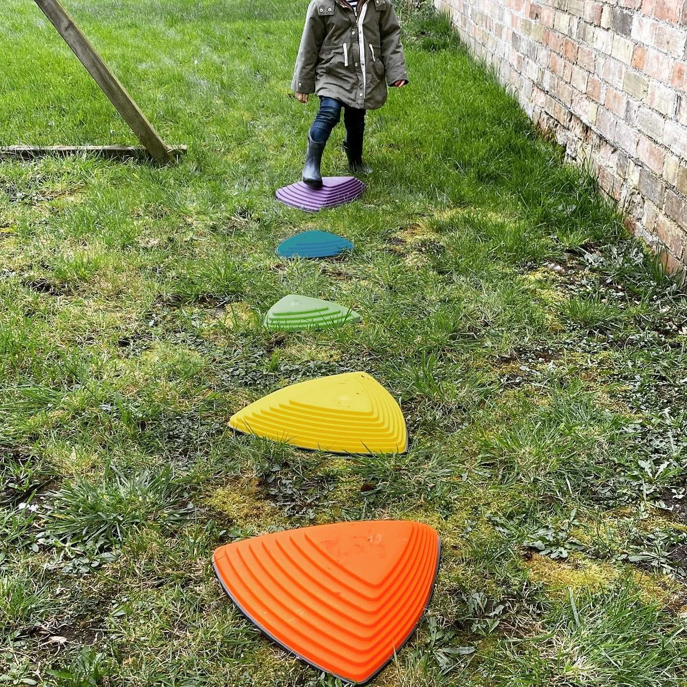 6 Pack Balance Riverstones Stepping Stones, River Stones Sensory Stepping Set of 6,SENSORY RIVER STONES TOY,tts river stones toy,findel,educational discount code, 6 Pack Balance Riverstones Stepping Stones,Introducing the incredible River Stones Balancing Toy, the ultimate tool to help children enhance their coordination skills! Inspired by the stepping stones found in a mesmerizing river, these stones feature varying levels of difficulty and steepness, making it an exciting challenge for young adventurers.