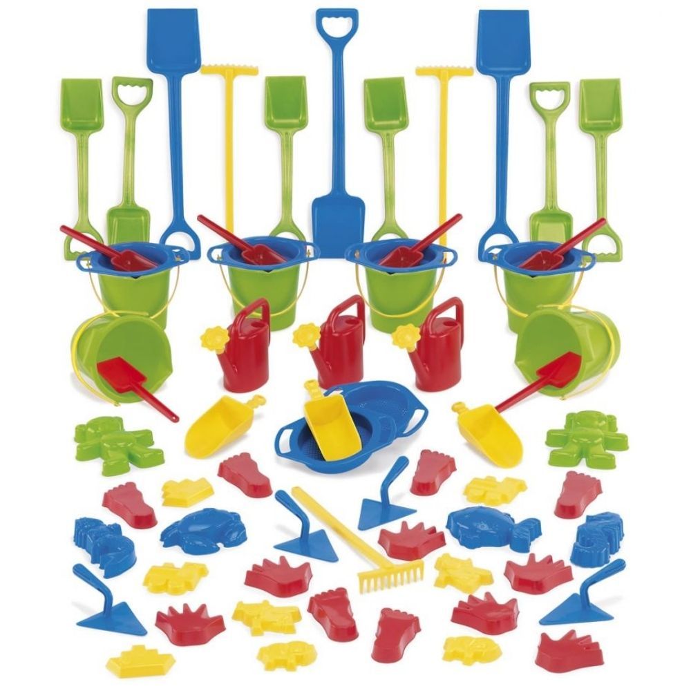 66 Piece Sand and Water Set, 66 Piece Sand and Water Set-Sensory Toys, 66 Piece Sand and Water Set,This bumper value 66 Piece Sand and Water Set is enough for the whole class and contains top quality product compiling with all relevant safety standards. The 66 Piece Sand and Water Set is a super value set containing 66 sand & water accessories for the whole class to enjoy. The 66 Piece Sand and Water Set includes:This bumper value 66 Piece Sand and Water Set is enough for the whole class and contains top qu