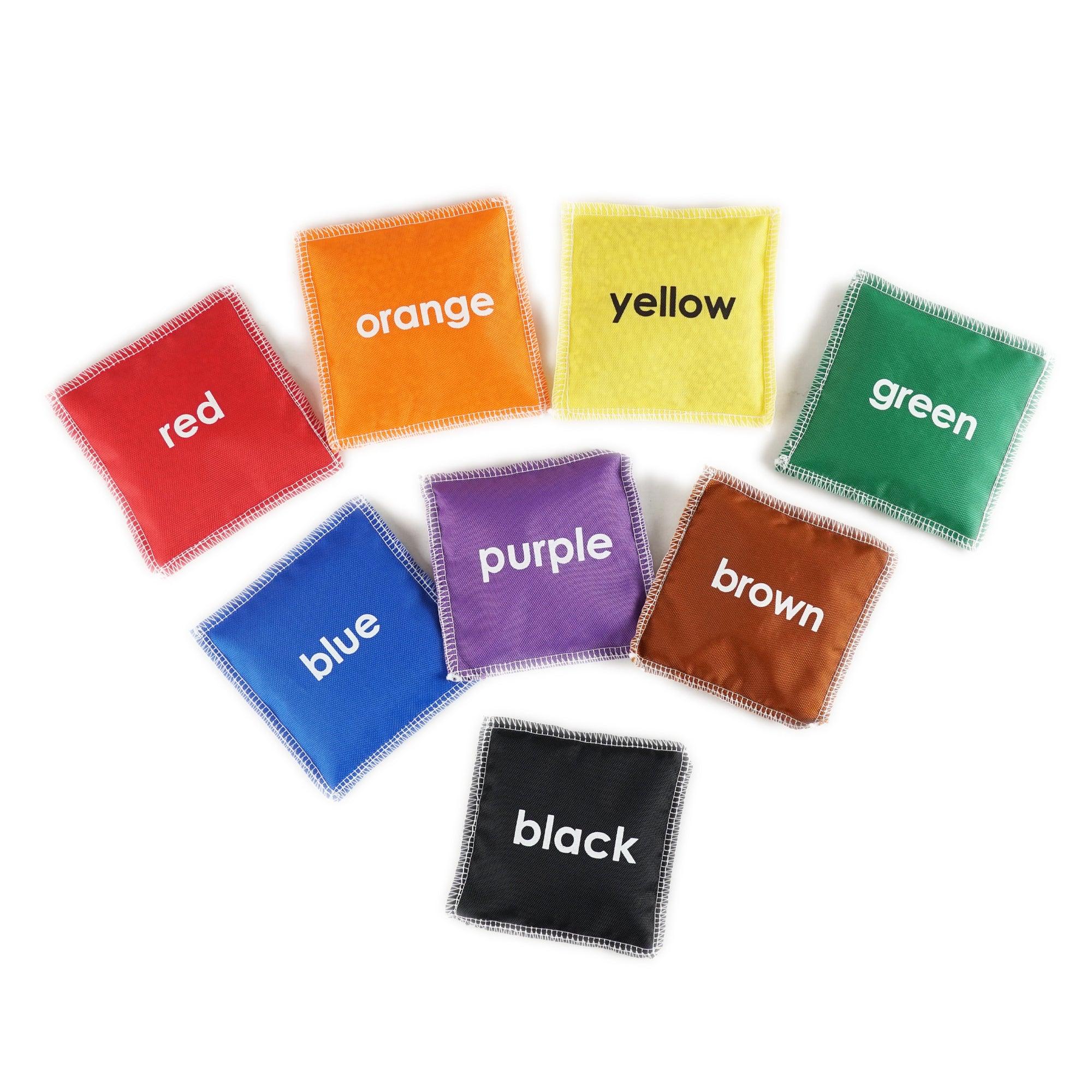 8 Pack Colour Name Bean Bags, 8 Pack Colour Name Bean Bags,play bean bags bulk saver,bean bags,Shape bean bags,colour beanbags,early years bean bags, 8 Pack Colour Name Bean Bags,The Colour Name Bean Bags are a fantastic set of 8 bean bags in a variety of mixed colours. Each of the Colour Name Bean Bags have the name of the number on the side of the bean bag and the Colour Name Bean Bags contain 8 colours within this delightful 8 piece set. A fun classic item that we all remember but the fact t,8 Pack Colou