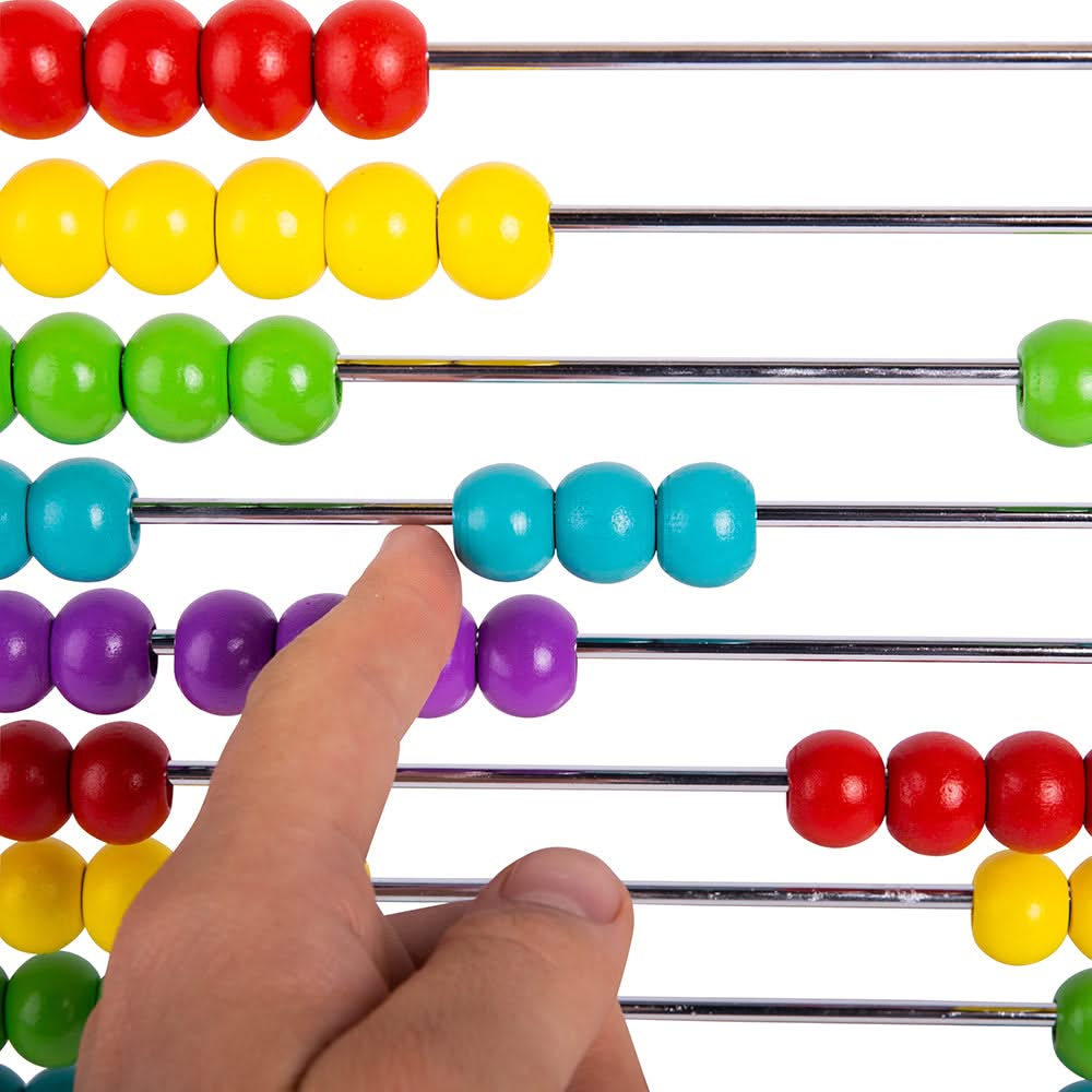 Abacus, Abacus,Bigjigs Abacus,Wooden Abacus,Abacus Toy, Abacus,With its bright beads and sturdy wooden frame, this traditional Wooden Abacus is an educational playroom essential. Ideal for use at home, nursery or even the classroom! Our rainbow wooden abacus toy encourages numeracy skills, patterning and colour recognition as little hands move the beads along. With ten rows and te,AbacusWith its bright beads and sturdy wooden frame, this traditional Wooden Abacus is an educational playroom essential. Ideal 