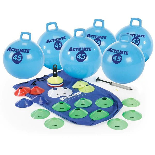 Activate Space Hopper Race Kit (450mm), Activate Space Hopper Race Kit (450mm),Space Hopper Kit,Sports day space hoppers, Activate Space Hopper Race Kit (450mm),Unleash endless hours of excitement with the Activate Space Hopper Race Kit! This all-in-one set offers everything you need for an unforgettable race day. Whether it's a birthday party, a school event, or a weekend activity, this Activate Space Hopper Race Kit is designed to keep children engaged and active.Unleash endless hours of excitement with t