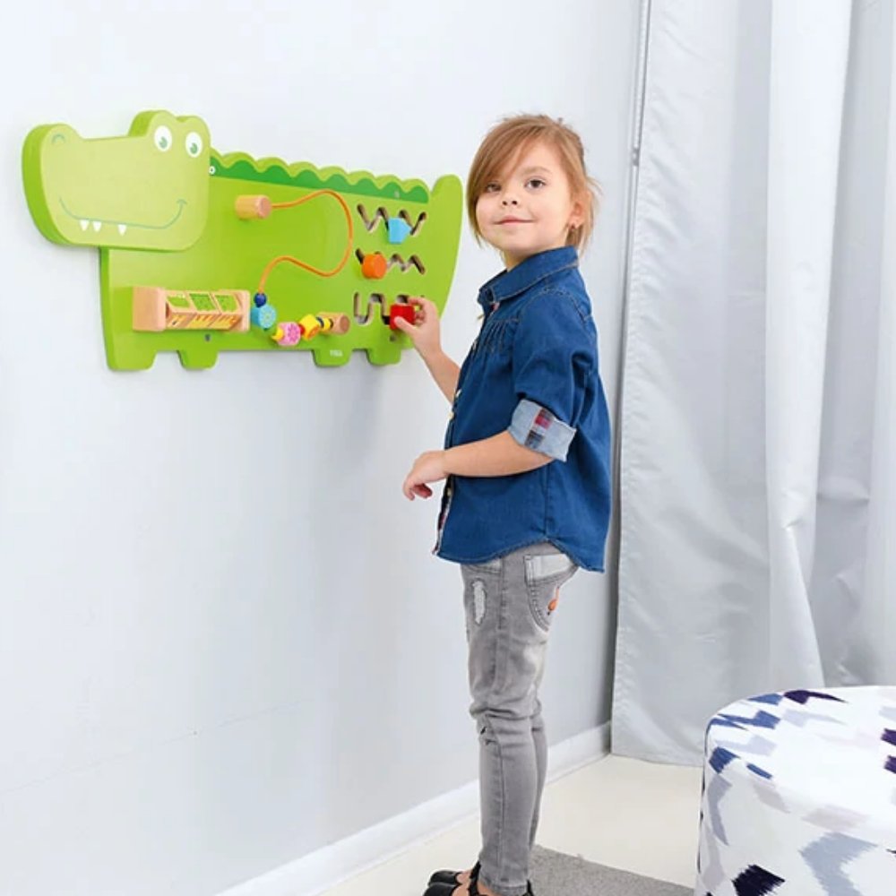 Activity Wall Panel Crocodile, Small Crocodile Wall Panel VIGA,Crocodile Wall Game,Special needs wall toys,sensory room wall toys,wall games for special needs, Activity Wall Panel Crocodile,The Activity Wall Panel Crocodile toy is big enough to allow multiple children to play at the same time but small enough so that when fastened to the wall, it doesn't take too much space. Ideal for the wall at home, waiting room, treatment rooms or in your nursery or school. The Activity Wall Panel Crocodile is Ideal f,A