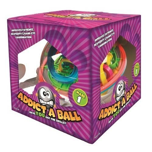 Addict A Ball Maze 1, Addict A Ball Maze 1,Ball Puzzle Maze,Puzzle ball,puzzle toys,puzzle ball,addict a maze ball,sensory ball toy,fidget toys, Addict A Ball Maze 1,Addict A Ball Maze 1 – Test Your Skill and Patience! The Addict A Ball Maze 1 is a hand-held, 3D puzzle game that challenges your skill, patience, and hand-eye coordination! Navigate the tiny metal ball through an intricate maze filled with drops, flips, spirals, and other obstacles. Sounds simple? Think again! One wro,Addict AAddict A Ball Maz