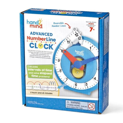 Advanced Number Line Clock, Advanced Number Line Clock,Learning Clock,Learn the time,clock time resources,Digital Timer,classroom timers,classroom digital timers,class timers,school timers, Advanced Number Line Clock,The Advanced Number Line Clock helps students boost their time-telling skills with the hands-on Advanced NumberLine Clock™. Each removable hour and minute chain on this teaching time clock unfurl into a straight number line. This helps children see how a clock face isThe Advanced Number Line Cl