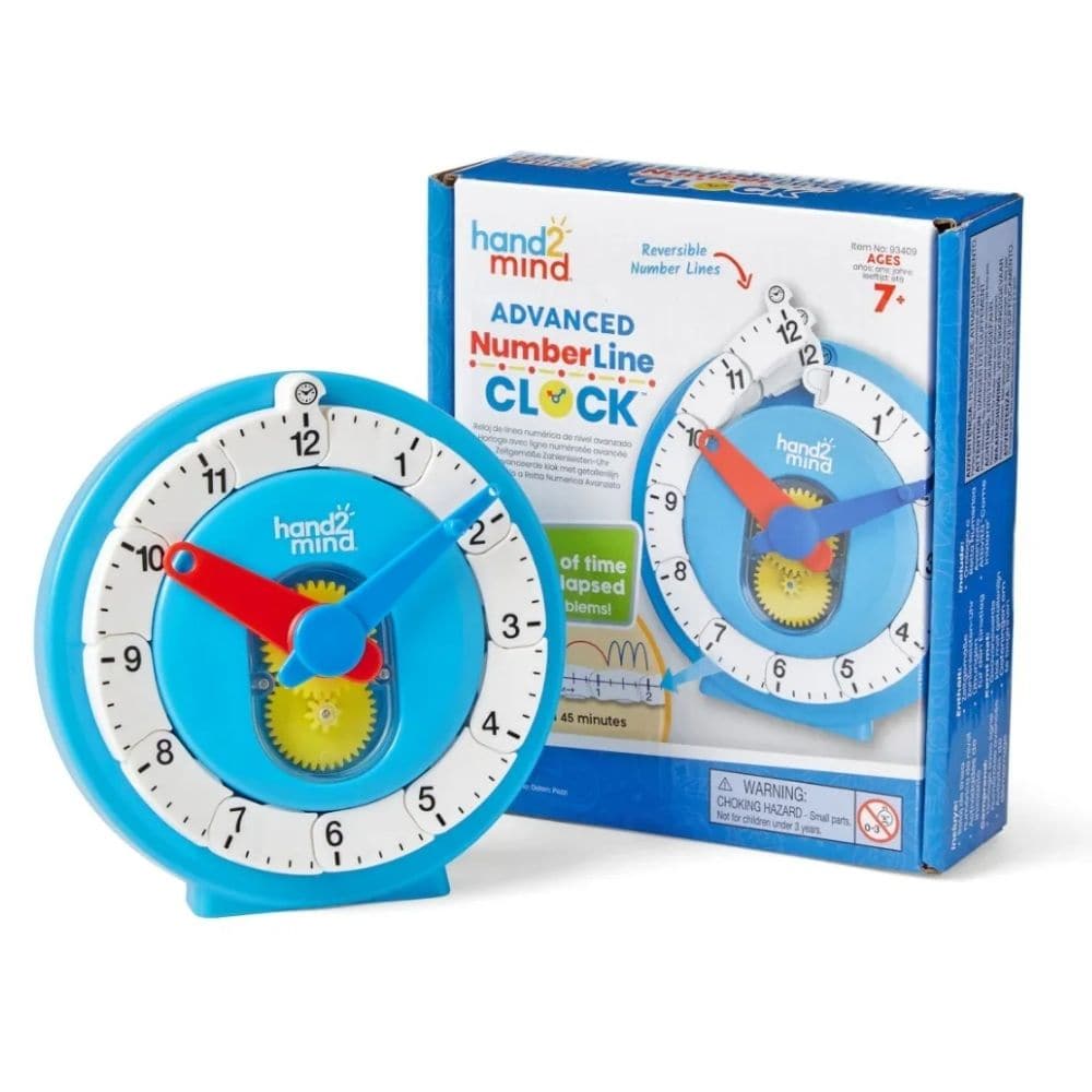 Advanced Number Line Clock, Advanced Number Line Clock,Learning Clock,Learn the time,clock time resources,Digital Timer,classroom timers,classroom digital timers,class timers,school timers, Advanced Number Line Clock,The Advanced Number Line Clock helps students boost their time-telling skills with the hands-on Advanced NumberLine Clock™. Each removable hour and minute chain on this teaching time clock unfurl into a straight number line. This helps children see how a clock face isThe Advanced Number Line Cl