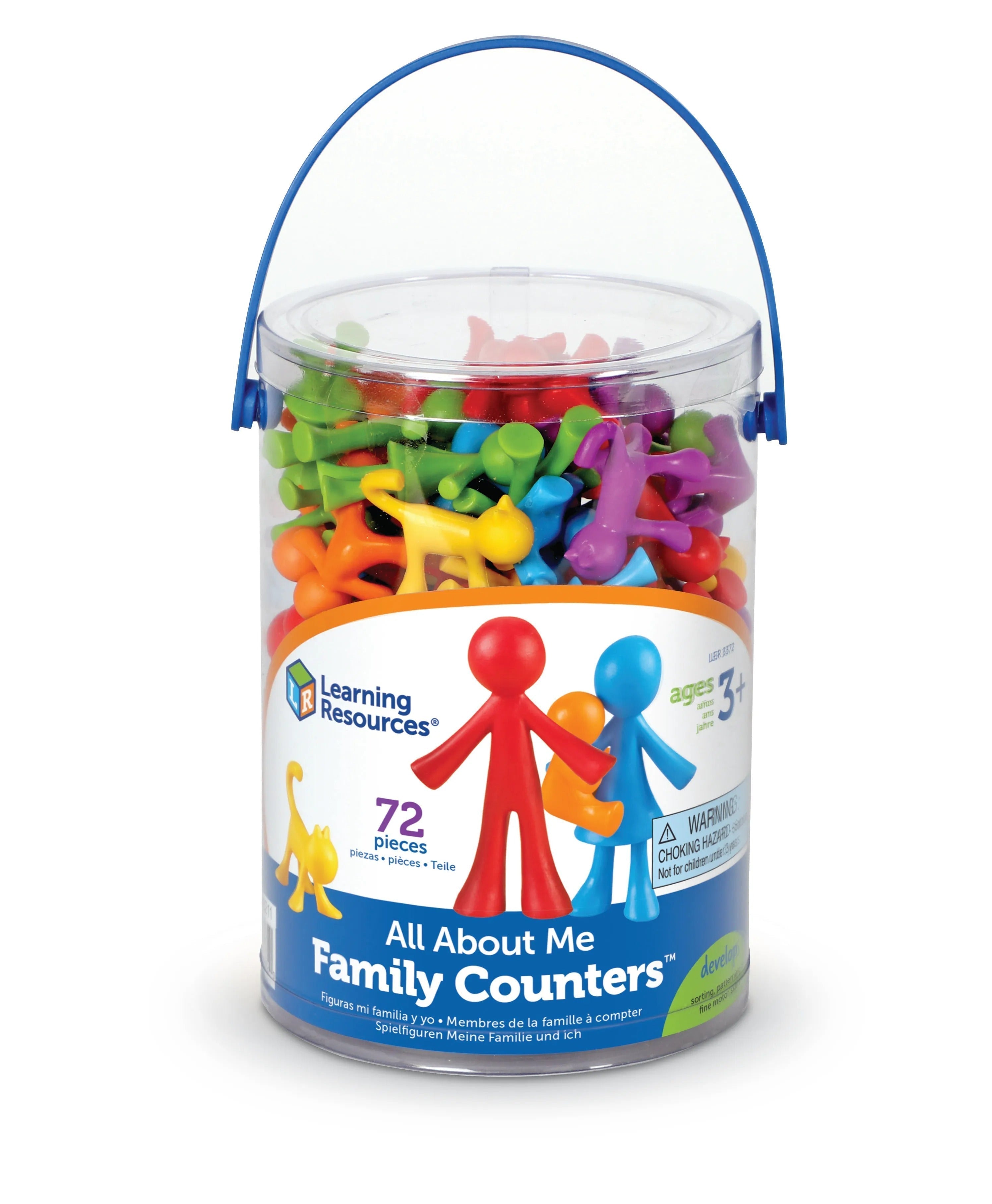 All About Me Family Counters Tub, All About Me Family Counters Tub, Learning Resources All About Me Family Counters,Maths counters,counters, All About Me Family Counters Tub,This multi-tasking All About Me Family Counters Tub helps reinforce maths themes and social development Meet the real multi-tasking family of manipulatives ! These All About Me Family Counters Tub are so irresistible that children will want to pick them up constantly. Not only will they learn about themselves and can t,All About Me Fami