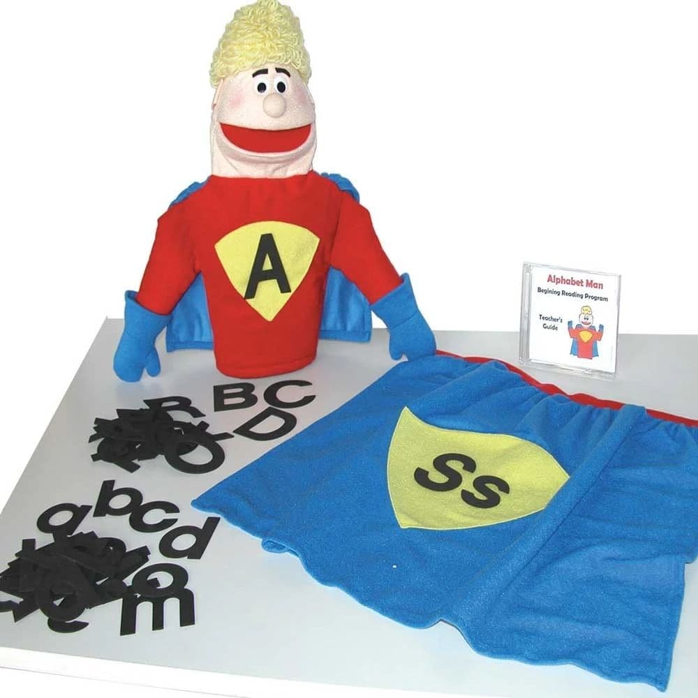 Alphabet Puppet Man, Alphabet Puppet Man,Alphabet puppets,Childrens hand puppets,baby puppets,social skills puppets, Alphabet Puppet Man,Meet the Alphabet Puppet Man, a superhero in the realm of education! Designed to captivate the imaginations of children, the Alphabet Puppet Man makes learning the alphabet not just easy but also incredibly fun. With its comprehensive set, kids can interactively learn each letter of the alphabet along with their corres,AlphabetMeet the Alphabet Puppet Man, a superhero in t