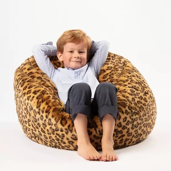 Animal Print Slouch Bag, Animal Print Slouch Bag,Children's bean bags,RUCOMFY Bean bags price comparison,RUCOMFY Beanbag discount code , Animal Print Slouch Bag,Create a cosy corner for your little one with the Kids Faux Fur Leopard Bean Bag.The Animal Print Slouch Bag is made from quality faux fur, this super soft bean bag seat would be a wondeful gift idea for any animal-crazy kid! Pop one in their bedroom or in the living room or create a chill out zone in the playroom. Per,Animal Print Slouch BagCreate 