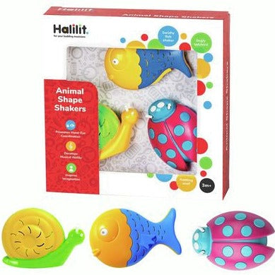 Animal Shapes Shakers Set of 3, Animal Shapes Shakers Set of 3,Sensory toys,Halilit Animal Shaker set,Halilit baby toys,Halilit baby toys, Animal Shapes Shakers Set of 3,Animal Shapes Shakers Set of 3 – Fun, Creative, and Stimulating! Introduce your little one to the joys of sensory play with the Animal Shapes Shakers Set of 3. This delightful set includes a snail, fish, and ladybug, each designed to provide both auditory and visual stimulation for your child. The shakers are not just ,Animal Shapes Shakers