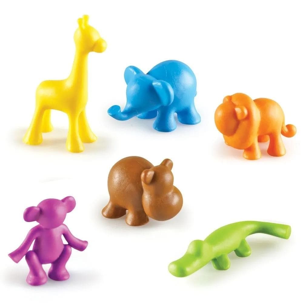 Animals Jungle Counters, Animals Jungle Counters,Learning Resources Wild About Animals Jungle Counters Tub of 72,numeracy resources,school numeracy resources,school classroom resources, Animals Jungle Counters,The Wild About Animals Jungle Counters™ (Set of 72) are a unique and attractive set of counters which combine modern design and colours for early math's fun! The Learning Resources Wild About Animals Jungle Counters Tub are modern, colourful counters and a great way to liven up math's activities. Lear