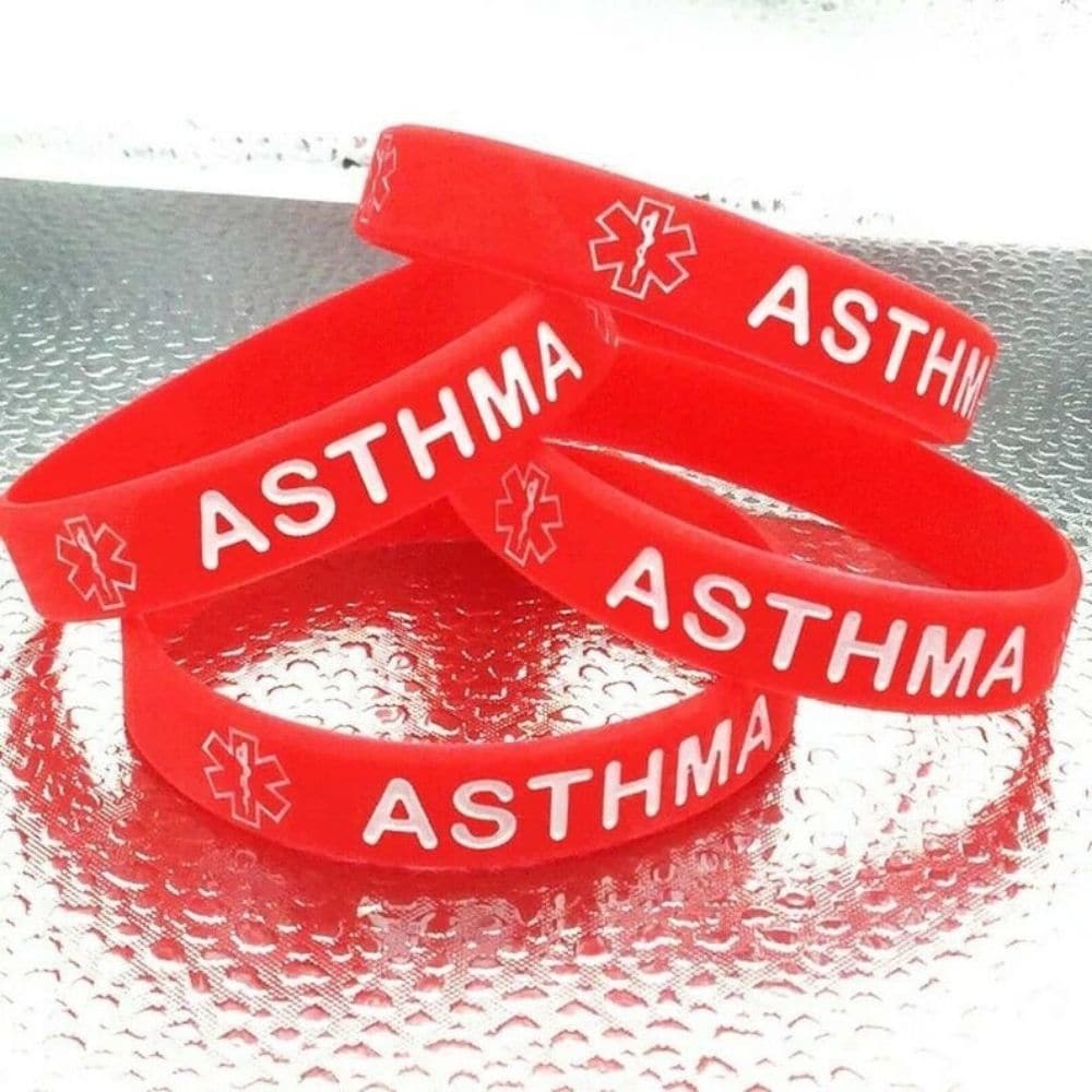 Asthma Asthmatic Medical Alert Bracelet, Asthma Asthmatic Medical Alert Bracelet,asthma alert bracelet,asthma medical alert bracelet, Asthma Asthmatic Medical Alert Bracelet,Introducing the Asthma Asthmatic Medical Alert Bracelet – your reliable and stylish health companion. Made from premium, pure silicone, this medical alert bracelet is not only cost-effective but also a fashionable alternative to traditional medical ID jewelry. Features of the Asthma Asthmatic Medical AlertIntroducing the Asthma Asthmati