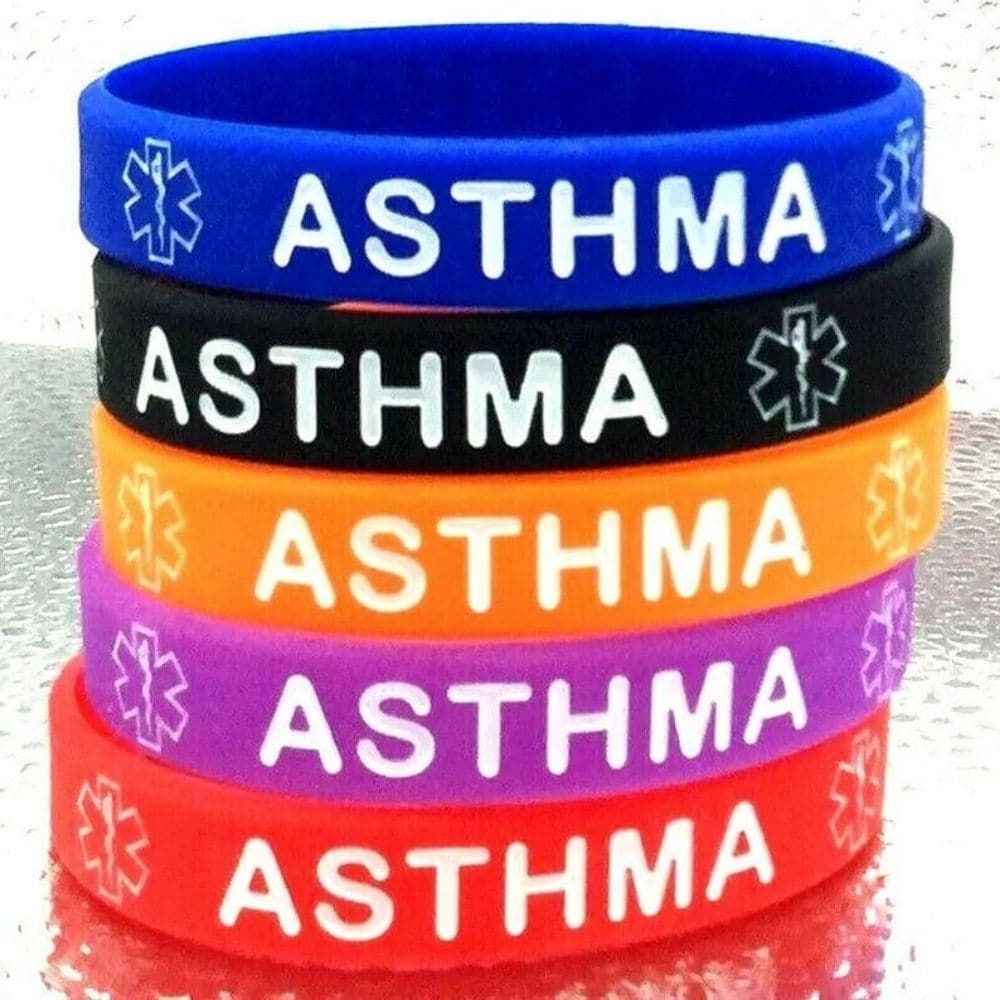 Asthma Asthmatic Medical Alert Bracelet, Asthma Asthmatic Medical Alert Bracelet,asthma alert bracelet,asthma medical alert bracelet, Asthma Asthmatic Medical Alert Bracelet,Introducing the Asthma Asthmatic Medical Alert Bracelet – your reliable and stylish health companion. Made from premium, pure silicone, this medical alert bracelet is not only cost-effective but also a fashionable alternative to traditional medical ID jewelry. Features of the Asthma Asthmatic Medical AlertIntroducing the Asthma Asthmati