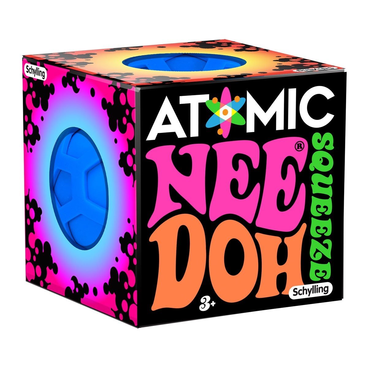 Atomic Nee Doh, Atomic Nee Doh,Atomic Nee Doh Fidget Toy,Needoh ball,Needoh atomic ball, Atomic Nee Doh,Schylling’s Atomic Nee Doh is a unique fidget toy that will keep kids entertained for hours. The super squishy material oozes out when squeezed and creates a pop of colour. Atomic Nee Doh can be squished, squashed, pulled and smushed and will always bounce back into its original shape. Ideal for on the go fidget toy fu,Atomic Nee DohSchylling’s Atomic Nee Doh is a unique fidget toy that will keep kids ent