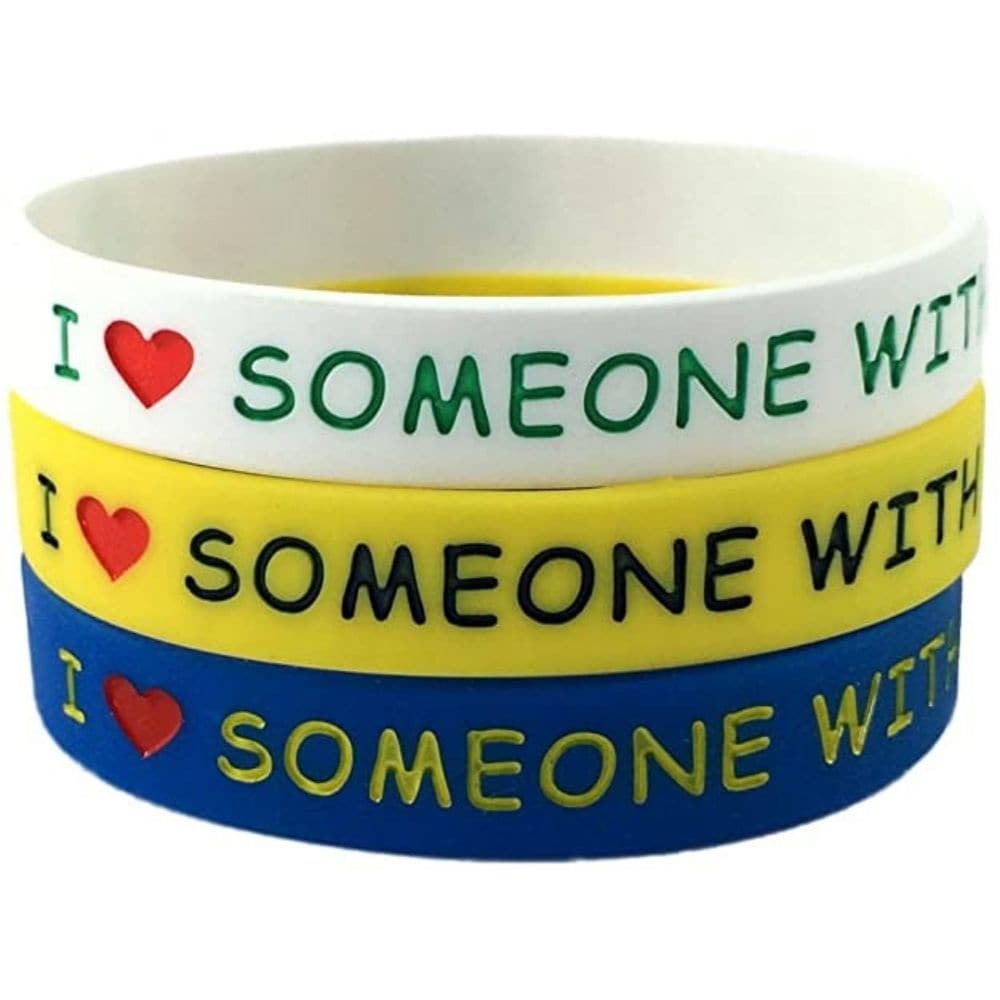 Autism Bracelet I love somebody, Autism Bracelet I love somebody,Autism awareness bracelet,Autism parent bracelet, Autism Bracelet I love somebody,The Autism Stretchy Silicone Gel Bracelet is here to make a bold statement about love and support for individuals with autism. This beautiful bracelet comes in an attractive shade of blue and features the heartfelt message, "I love someone with autism."Not only does this wrist band promote awareness, but it alsoThe Autism Stretchy Silicone Gel Bracelet is here to