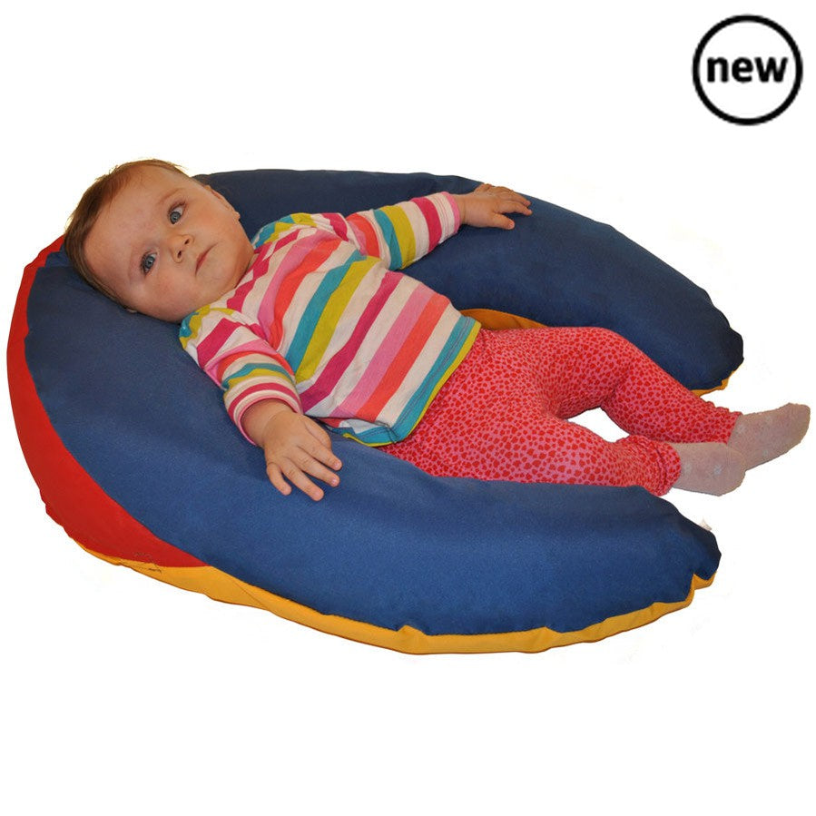 Baby Care Position Crescent, Baby Care Support Ring,Baby sit up ring,baby support prop up ring,Baby soft play,baby soft play ring,baby ring,baby equipment,Early years play equipment, Baby Care Position Crescent,The versatile Baby Care Position Crescent can be used in a number of ways. It can support a baby just starting to sit up, be used as a lap support during feeding or just as a cushion on the floor. The unique shape and generous size make this a must have in the nursery.The versatile Baby Care Position