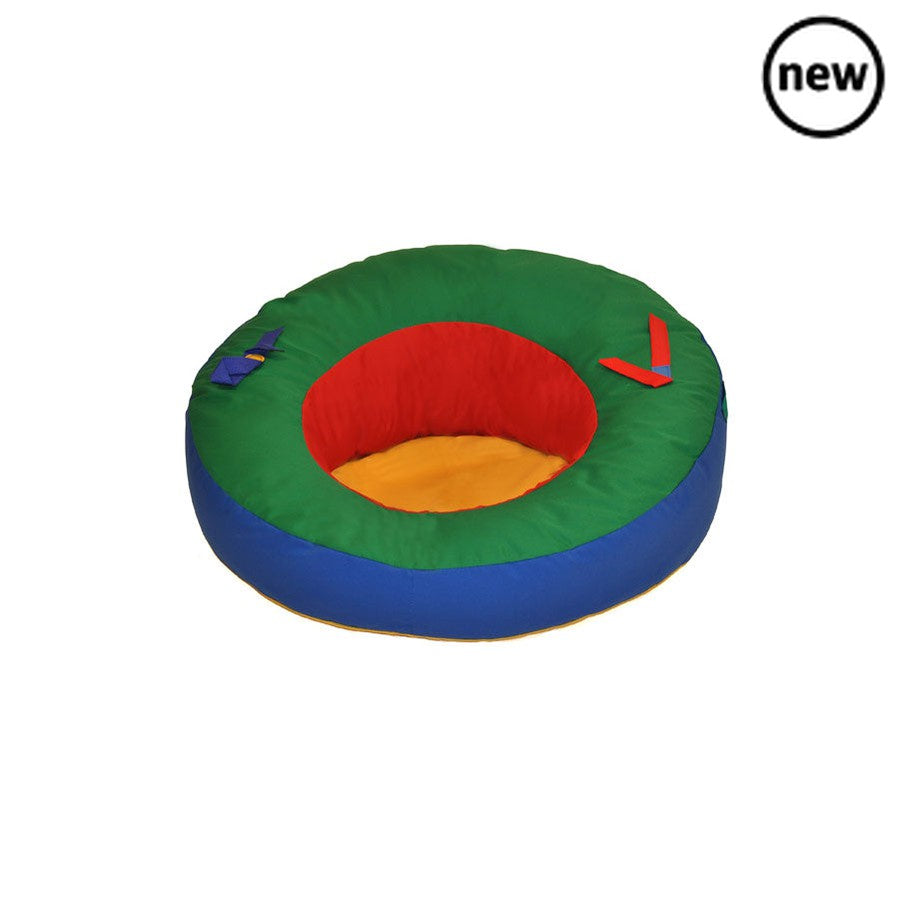 Baby Care Support Ring, Baby Care Support Ring,Baby soft play,baby soft play ring,baby ring,baby equipment,Early years play equipment, Baby Care Support Ring,The Baby Care Support Ring is designed to help during the vital first months of a baby's development. It gently supports their body, neck and head allowing them to look around and interact with the world at the earliest stage. The bright fabric provides visual stimulation and there are two attachment points for favouri,BabyThe Baby Care Support Ring is