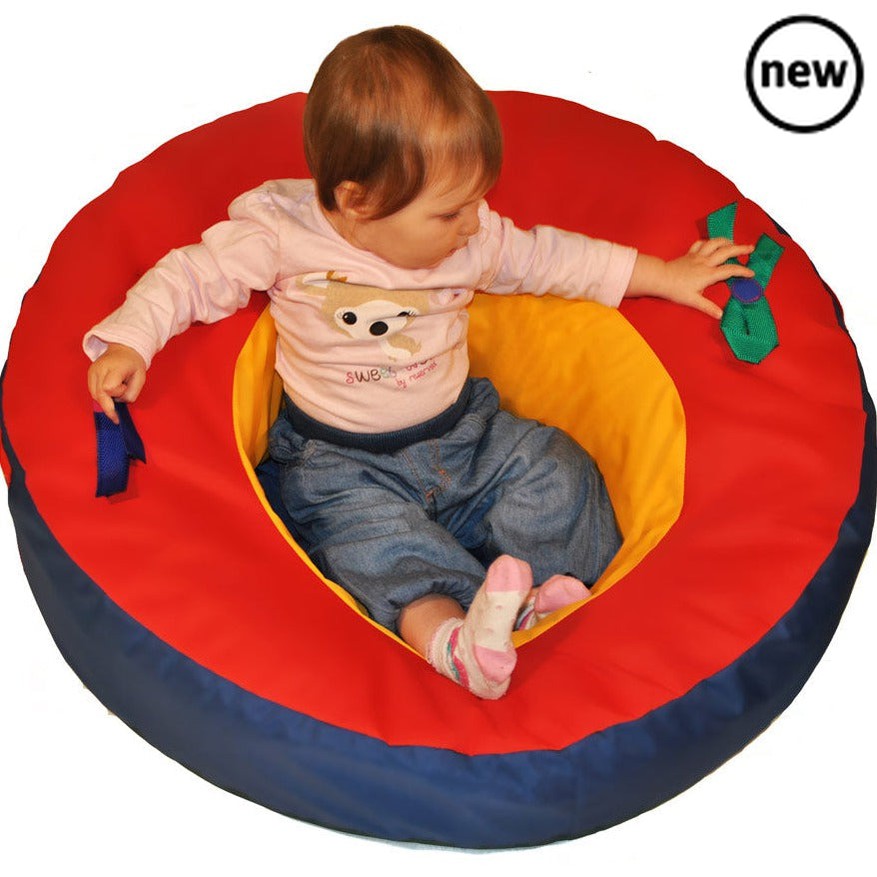 Baby Care Support Ring, Baby Care Support Ring,Baby soft play,baby soft play ring,baby ring,baby equipment,Early years play equipment, Baby Care Support Ring,The Baby Care Support Ring is designed to help during the vital first months of a baby's development. It gently supports their body, neck and head allowing them to look around and interact with the world at the earliest stage. The bright fabric provides visual stimulation and there are two attachment points for favouri,Baby Care Support RingThe Baby Ca