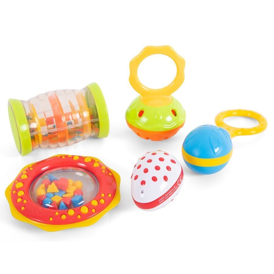 Baby Shaker Music Set 5pk, Baby Shaker Music Set 5pk,Baby music toys,baby musical toys,baby safe musical toys,early years musical toys,early years music toys., Baby Shaker Music Set 5pk,such as rattles, bells, and shakers. Each toy in this set is carefully crafted to produce a unique and engaging sound, providing endless entertainment for your little one. The vibrant colors and different textures of the toys stimulate your baby's senses and encourage exploration and curiosity. The Baby Shaker Music Se,Baby 