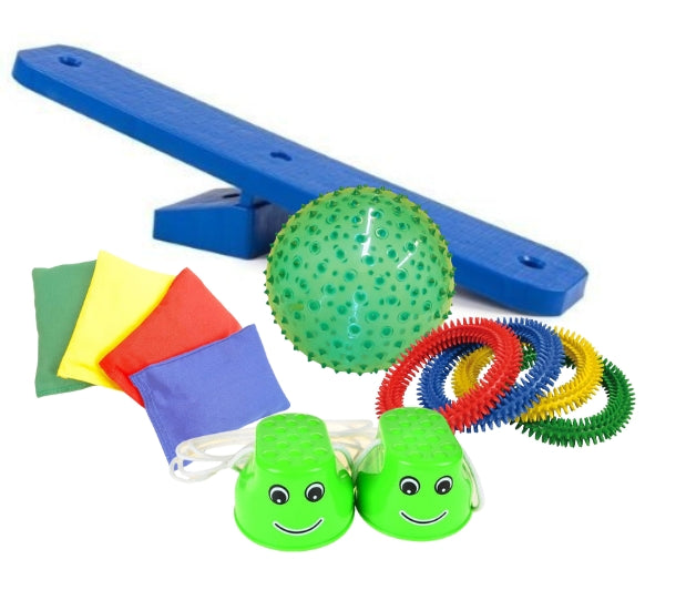 Balance Kit, Balance Kit,Gross motor skills balance toys,sensory gross motor skills toys,sensory toys,special needs balance toys, Balance Kit,The Sensory Balance Kit is a thoughtfully curated set designed to support children in sensory self-regulation while developing essential gross motor skills. This Balance kit provides a range of stimulating tools that help children navigate the often overwhelming sensory inputs of daily life, encouraging a sense of bala,Balance KitThe Sensory Balance Kit is a thoughtfu