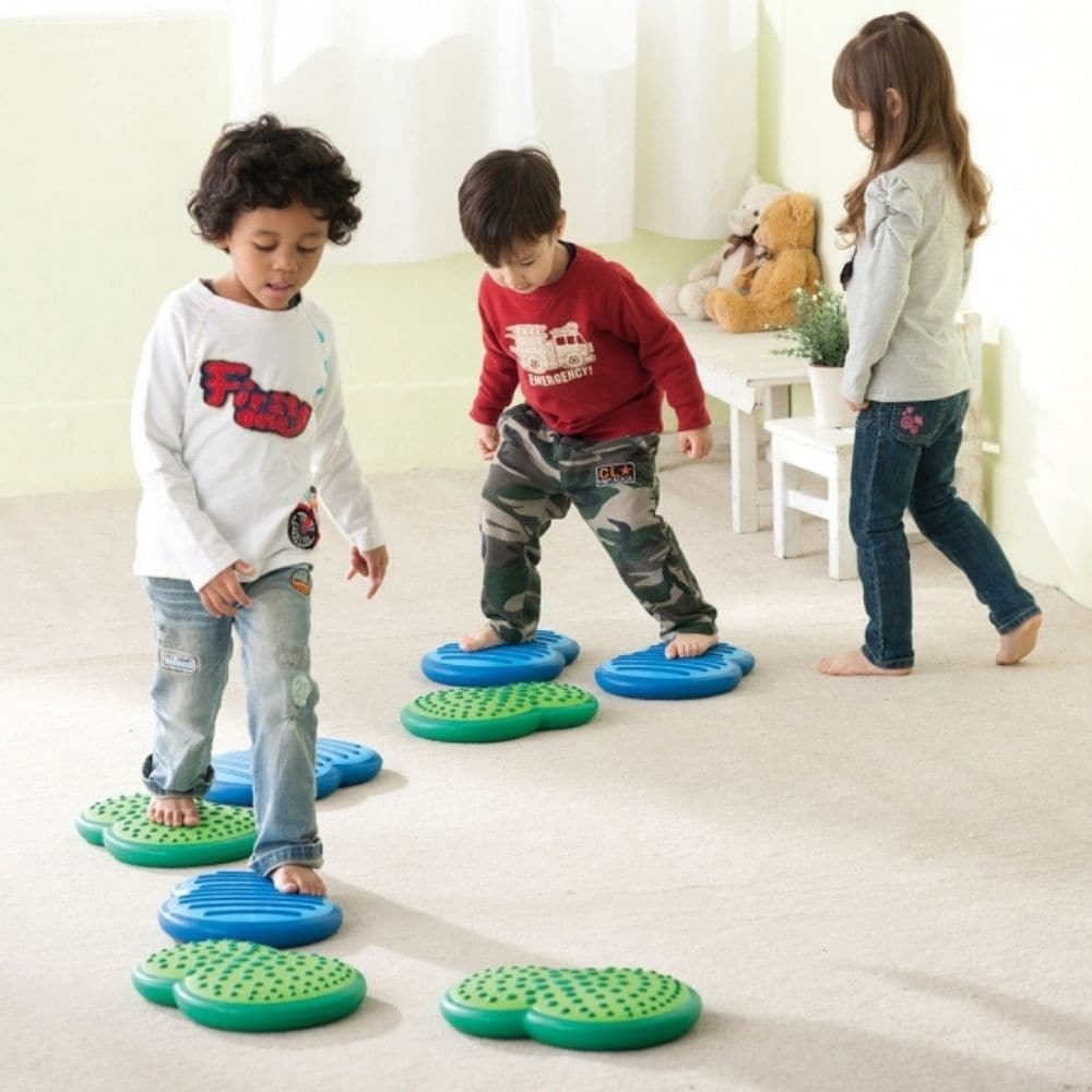 Balance Stepping Clouds, Balance Stepping Clouds,sensory balance toys,balancing games,special needs balancing toys,Weplay balancing clouds, Balance Stepping Clouds,Balance Stepping Clouds are a great new way to build balance, posture and core strength. The sides and bottom of each dual-chambered piece are made from a soft, pliable plastic that allows air to travel between the two chambers when stepped upon. The top has an anti-slip tactile surface that provides secure foot positi,Balance Stepping CloudsBala