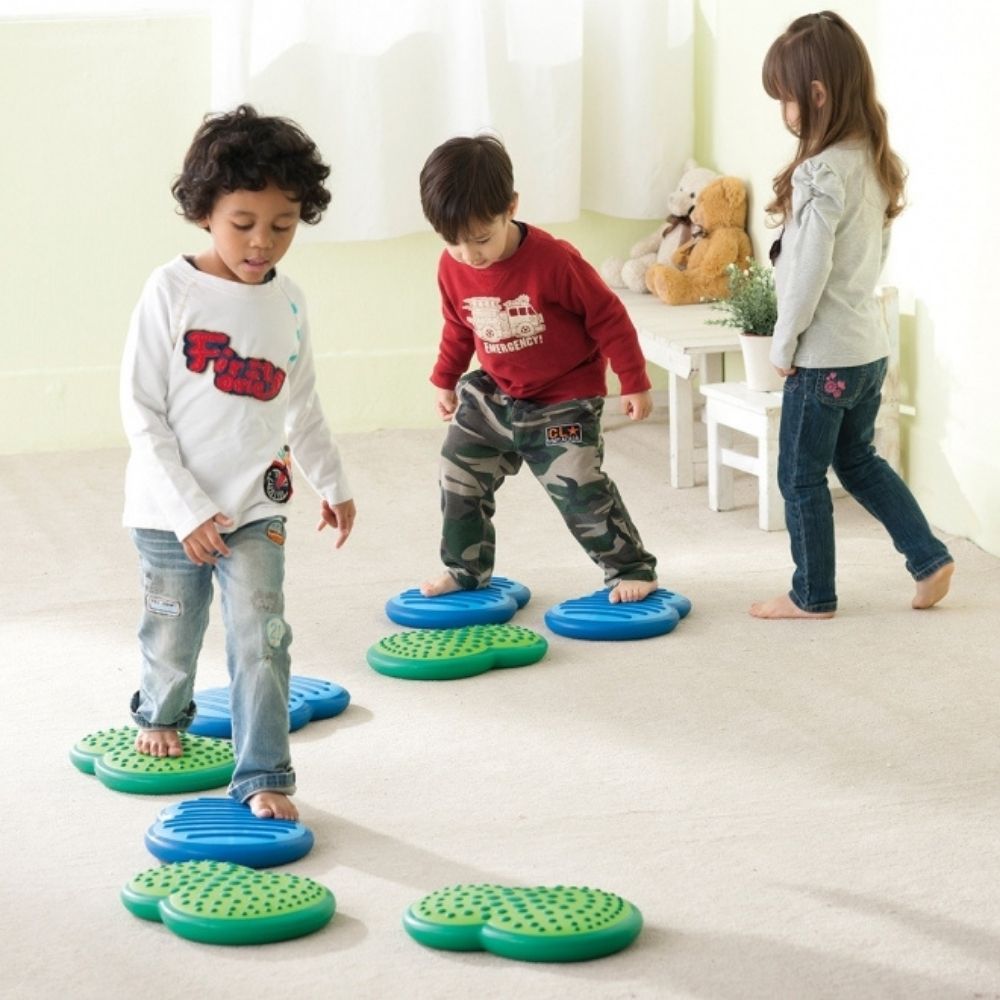 Balance Stepping Clouds, Balance Stepping Clouds,sensory balance toys,balancing games,special needs balancing toys,Weplay balancing clouds, Balance Stepping Clouds,Balance Stepping Clouds are a great new way to build balance, posture and core strength. The sides and bottom of each dual-chambered piece are made from a soft, pliable plastic that allows air to travel between the two chambers when stepped upon. The top has an anti-slip tactile surface that provides secure footBalance Stepping Clouds are a great