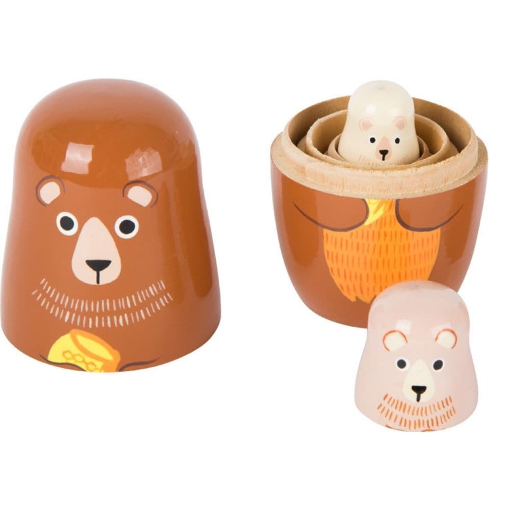 Bear Family Matryoshka, Bear Family Matryoshka,Nesting Dolls,Wooden dolls,Nesting Dolls,Lil Classics Family Pets Nesting Dolls, Bear Family Matryoshka,The Bear Family Matryoshka nesting dolls are a delightful and entertaining toy for children. With their bright and bold designs, they are sure to capture the attention and imagination of little ones. These nesting dolls are also a super size, making them easy to take on the go when kids need something to keep them occu,BearThe Bear Family Matryoshka nesting d