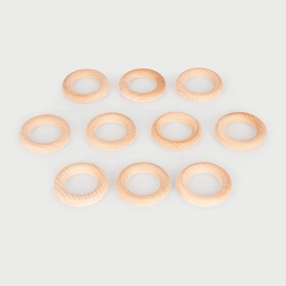 Beechwood Rings Pack of 10, Beechwood Rings Pack of 10,Heuristic Play,Heuristic Play babies,baby Heuristic Play,toddler Heuristic Play,Heuristic Play resources,Heuristic Play ideas, Beechwood Rings Pack of 10,Designed to open up a new world of discovery and play, this 56mm Pack of 10 Beechwood Rings is ideal for igniting the imagination in toddlers. Designed for heuristic play which is rooted in children's natural curiosity, these simple wooden Beechwood Rings create a treasure trove of play ideas that help