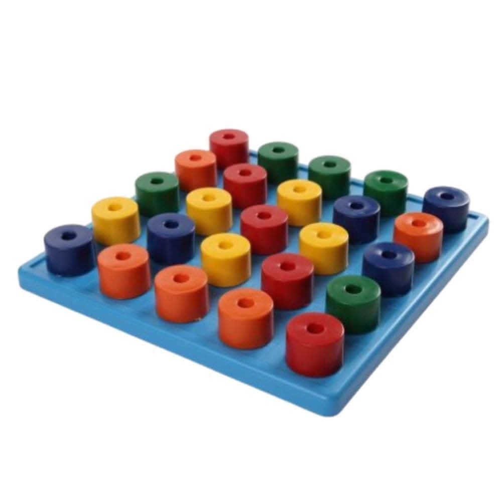 Big Pegboard, Big Pegboard,Invicta education,Fine motor skills pegboard,peg board toy,sensory toys, Big Pegboard,The Big Pegboard and 25 coloured pegs help to create or follow designs and patterns. The colourful plastic pegs fit easily into the 10mm holes on the big pegboard. Small children and those with motor difficulties will find that the size and shape of the pegs makes them easy to manipulate. Each peg has a hole for thread,Big PegboardThe Big Pegboard and 25 coloured pegs help to create or follow des