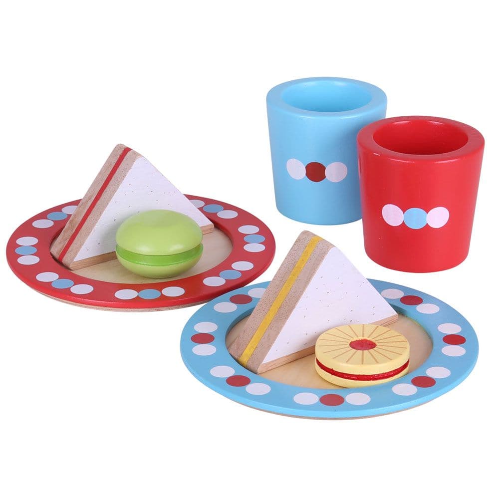 Bigjigs Afternoon Tea, Bigjigs Afternoon Tea,Afternoon Tea,pretend play kitchen toys,kitchen toys,pretend play household,children's imaginative play ideas, Bigjigs Afternoon Tea,Indulge in the delightful tradition of afternoon tea with the Bigjigs Toys wooden Tea Time playset. Designed for young tea enthusiasts, this playset allows children to share a scrumptious meal with a friend or family member, fostering a sense of togetherness and social bonding.The Bigjigs Afternoon Tea set is complete ,Bigjigs After