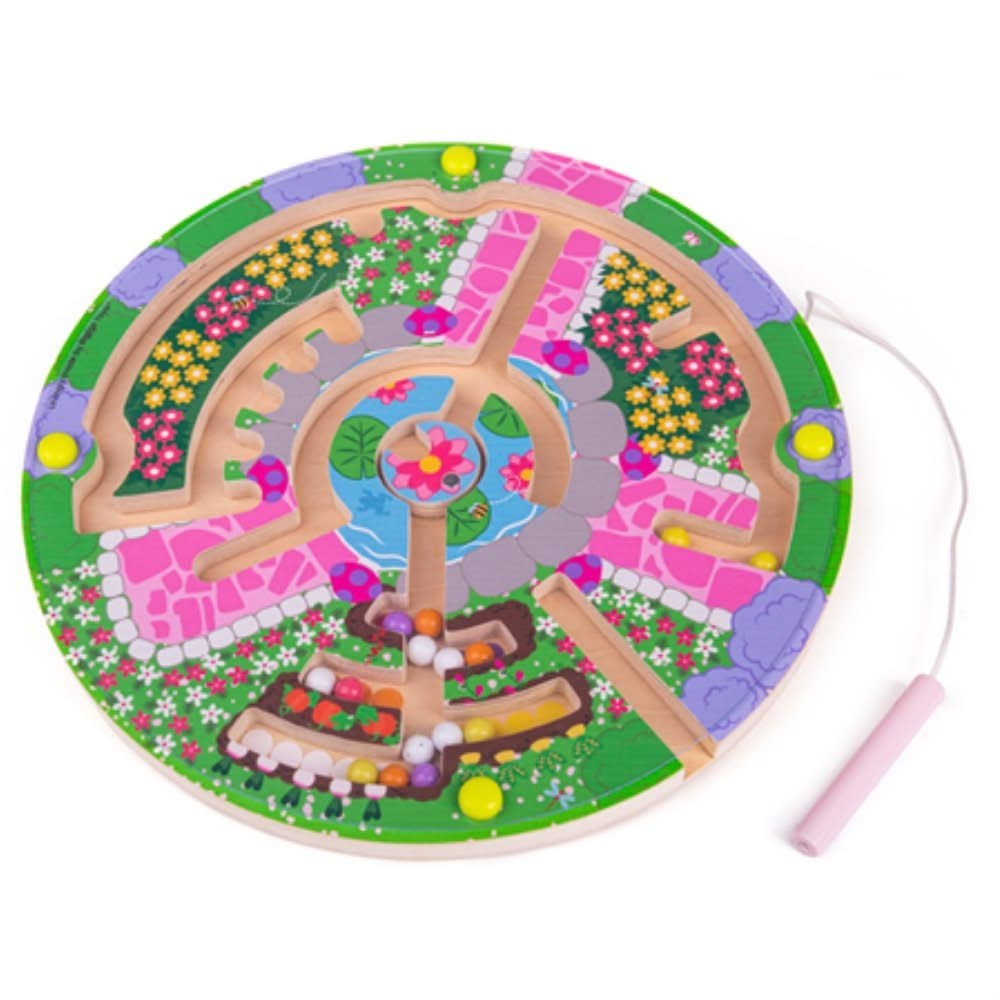 Bigjigs Flower Garden Maze Puzzle, Bigjigs Flower Garden Maze Puzzle,Maze Puzzle,Wooden puzzle,toy puzzles,fine motor skills puzzle,Shape Maze Manipulative Wall Panel, Bigjigs Flower Garden Maze Puzzle – A Fun & Educational Adventure for Little Hands The Bigjigs Flower Garden Maze Puzzle is a delightful and engaging puzzle, designed to captivate young learners with its vibrant floral theme while promoting fine motor skill development and hand-eye coordination. Featuring a charming garden scene, complete wit