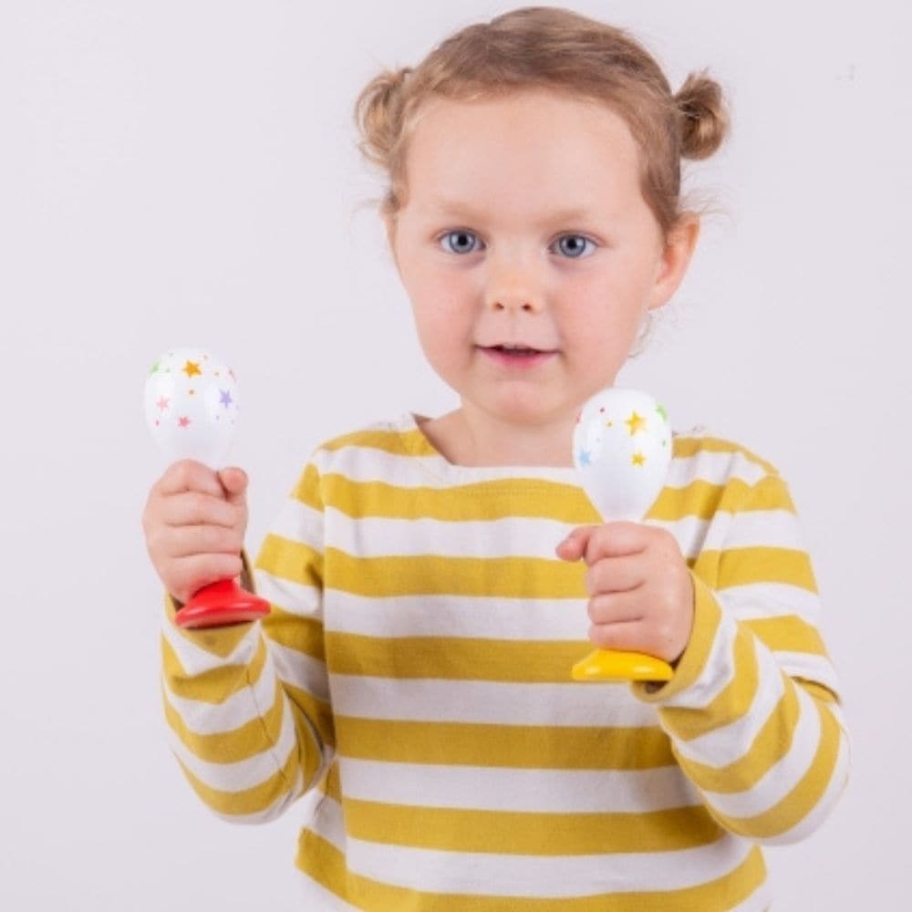 Bigjigs Junior Maraca, Bigjigs Junior Maraca,Junior Maraca,Shaker Maraca,wooden maraca,wooden maraca children,childrens wooden maraca,wooden maraca for schools, Bigjigs Junior Maraca,These brightly coloured Wooden Maracas are perfectly sized for youngsters to rattle and shake. The Junior Wooden Maraca is an ideal early introduction to sound and rhythm and a great way to encourage creativity in play. Helps to develop dexterity and co-ordination. Maracas are a percussion instrument that originated in,BigjigsT