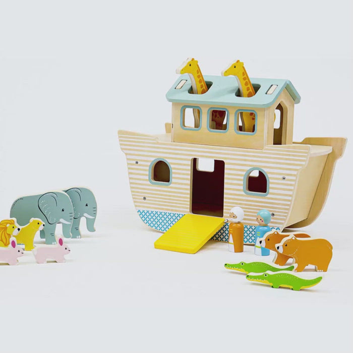 Bigjigs Noah's Ark 100% FSC, Bigjigs Noah's Ark 100% FSC, Noahs ark toy,Noah's ark boat toy,BigJigs Noahs Ark,childrens wooden toys,childrens imaginative play ideas, Bigjigs Noah's Ark 100% FSC,Bigjigs Noah's Ark 100% FSC® Toy Bring the timeless story of Noah’s Ark to life with the Bigjigs Noah's Ark 100% FSC® Toy. This beautifully crafted playset, made from sustainably sourced materials, invites children to explore the biblical tale through creative and engaging play. Bigjigs Noah's Ark 100% FSC Features:B