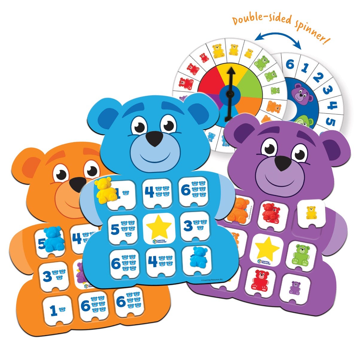 Bingo Bears, Bingo Bears,Learning Resources Bingo Bears,Learning Resources toys, Bingo Bears,Bingo Bears: A Fun and Educational Twist on a Classic Game Bingo Bears is the perfect way to combine fun and learning, making it a standout choice for classrooms and family game nights. This engaging game helps young children build foundational skills in number recognition, colourBingo Bears: A Fun and Educational Twist on a Classic Game Bingo Bears is the perfect way to combine fun and learning, making it a standou