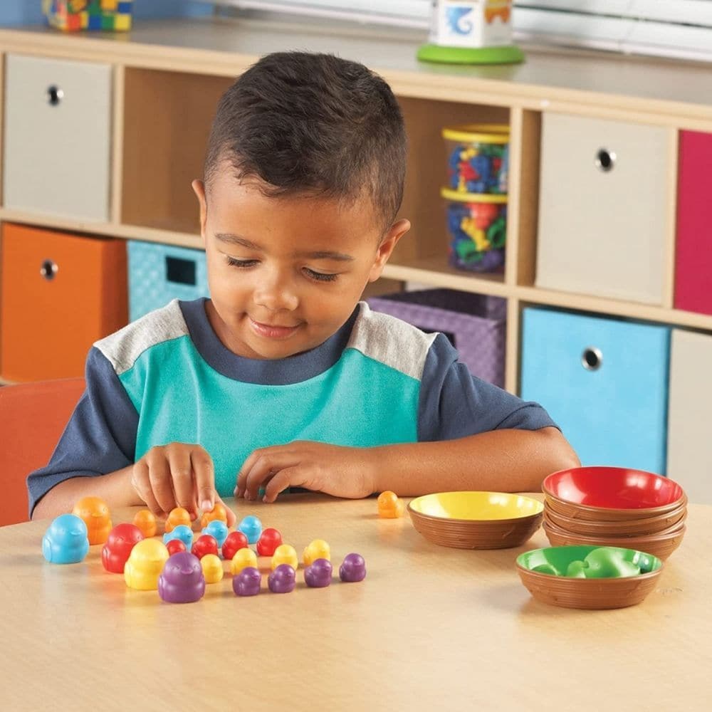 Birds in a Nest Sorting Set, Birds in a Nest Sorting Set,sorting set, childrens sorting resources,numeracy resources,school numeracy resources,school classroom resources, Birds in a Nest Sorting Set,The Birds in a Nest Sorting Set is a colourful and interactive way to engage young learners in essential early maths activities. This set is not just a toy but a powerful educational tool that fosters a range of skills, including counting, sorting, patterning, and colour recognition. One of the key features of t