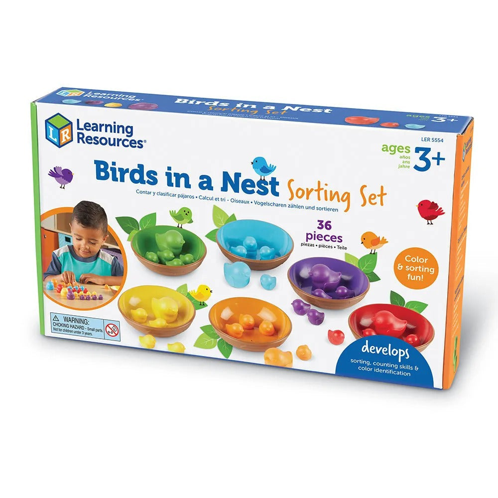 Birds in a Nest Sorting Set, Birds in a Nest Sorting Set,sorting set, childrens sorting resources,numeracy resources,school numeracy resources,school classroom resources, Birds in a Nest Sorting Set,The Birds in a Nest Sorting Set is a colourful and interactive way to engage young learners in essential early maths activities. This set is not just a toy but a powerful educational tool that fosters a range of skills, including counting, sorting, patterning, and colour recognition. One of the key features of t