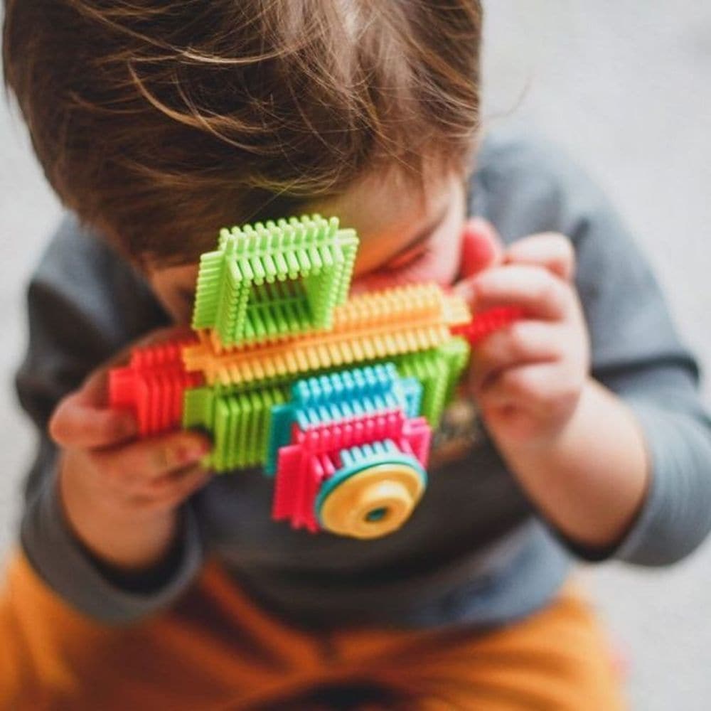 Bristle Blocks 272 Piece, Bristle Blocks 272 Piece-Sensory Toys, Bristle Blocks 272 Piece,These unique, colourful Bristle Blocks are an easy and fun way to improve hand/eye co-ordination, dexterity and colour recognition. Each Bristle Blocks has soft bristles which interlock when pushed together, and stay attached until pulled apart. The Bristle Blocks come in different colours and shapes, encouraging basic,Bristle Blocks 272 PieceThese unique, colourful Bristle Blocks are an easy and fun way to improve han