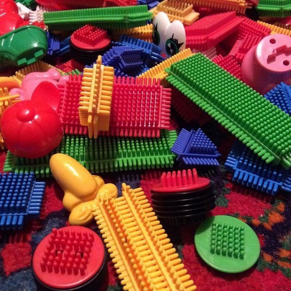 Bristle Blocks 272 Piece, Bristle Blocks 272 Piece-Sensory Toys, Bristle Blocks 272 Piece,These unique, colourful Bristle Blocks are an easy and fun way to improve hand/eye co-ordination, dexterity and colour recognition. Each Bristle Blocks has soft bristles which interlock when pushed together, and stay attached until pulled apart. The Bristle Blocks come in different colours and shapes, encouraging basic,Bristle Blocks 272 PieceThese unique, colourful Bristle Blocks are an easy and fun way to improve han